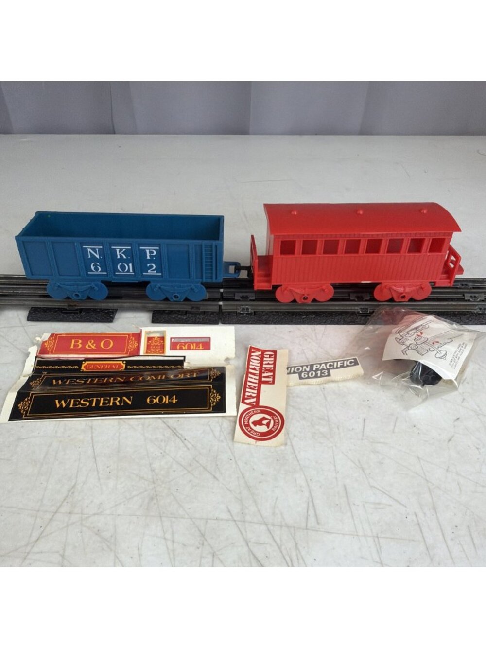 Scientific Toys Eztec Rio Grande Gondola Caboose Decal Spares Lot G Gauge
